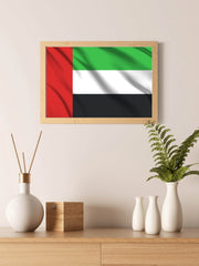 United Arab Emirates National Flag Wall Art - beink online art store