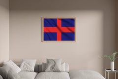 Oldenburg National Flag Wall Art - beink online art store