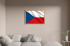 Czech Republic Flag Wall Art