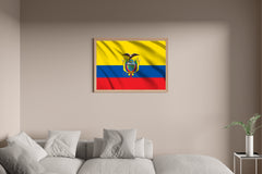 Ecuador National Flag Wall Art