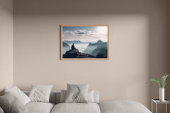 Mountaintop Moment Motivational Wall Art