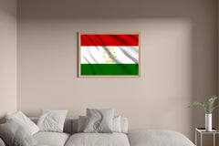 Tajikistan National Flag Wall Art