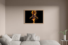 Ichigo Kurosaki Hollow Mask Anime Wall Art