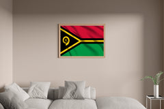 Vanuatu National Flag Wall Art