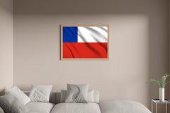 Chile National Flag Wall Art