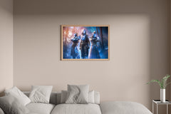 Destiny 2 Arc Hunter Armor Gaming Wall Art