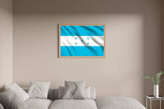 Honduras National Flag Wall Art - beink online art store