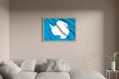 Antarctica National Flag Wall Art