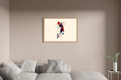 Anime Boys Haikyuu Basketball Wall Art