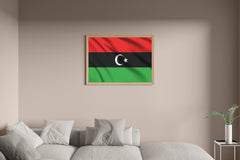 Libya National Flag Wall Art - beink online art store