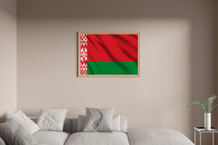 Belarus National Flag Wall Art - beink online art store