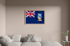 Falkland Islands National Flag Wall Art - beink online art store