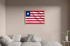 Liberia National Flag Wall Art