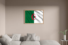 Algeria National Flag Wall Art