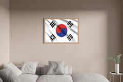 South Korea National Flag Wall Art