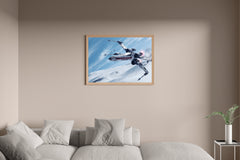 Star Wars X-Wing Fighter Gaming Wall Art