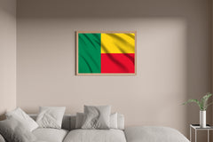 Benin National Flag Wall Art