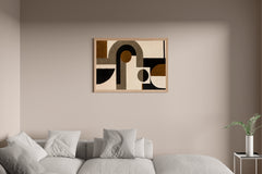 Geometric Harmony Modern Wall Art