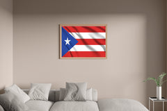 Puerto Rico National Flag Wall Art