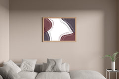 Handdrawn Lines Abstract Wall Art