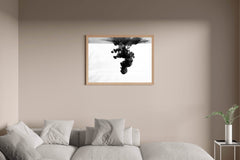 Liquid Pigment Black & White Wall Art - beink online art store