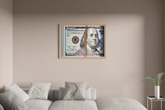 Portrait of Benjamin Franklin Wall Art