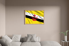 Brunei National Flag Wall Art