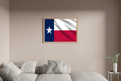 state of Texas Flag Wall Art