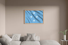 Federated States of Micronesia National Flag Wall Art - beink online art store