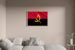 Angola National Flag Wall Art