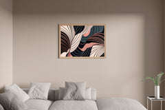 Textile Pattern Abstract Wall Art - beink online art store