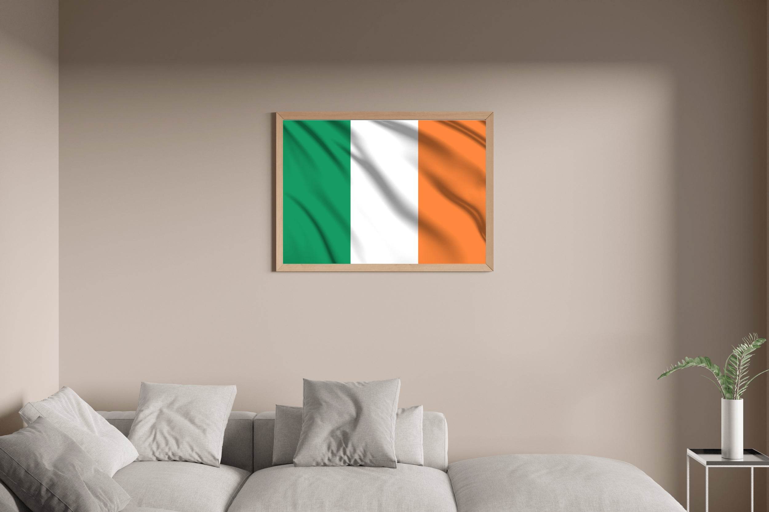 Ireland National Flag Wall Art - beink online art store