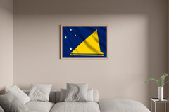 Tokelau National Flag Wall Art - beink online art store