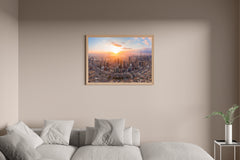 A Panoroma of the Skyline Wall Art