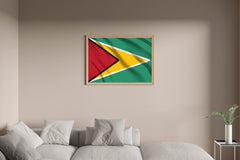 Guyana National Flag Wall Art - beink online art store