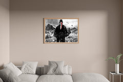 Black and White Vagabond Miyamoto Musashi Anime Wall Art