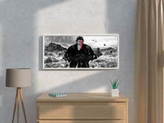 Black and White Vagabond Miyamoto Musashi Anime Wall Art