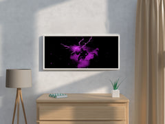 Black And Dark Satoru Gojo Lightning  Anime Wall Art