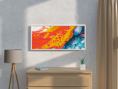 Earth Surface Water Paint Abstrat Wall Art