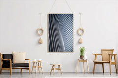 Curved Lines Abstract Wall Art