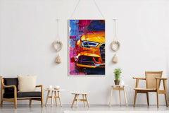 Mustang With LED Lights Wall Art