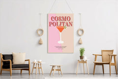 Cosmon Politan Cocktail Wall Art