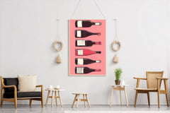 Wine & Cocktail Bottles Wall Art