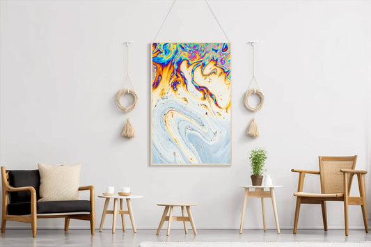 Liquid Marble Abstract Wall Art - beink online art store