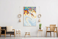 Liquid Marble Abstract Wall Art