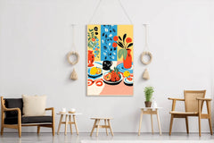 Fruit And Flower Painting Wall Art - beink online art store