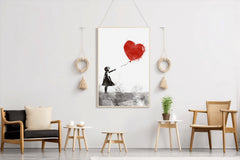 Balloon Girl Wall Art