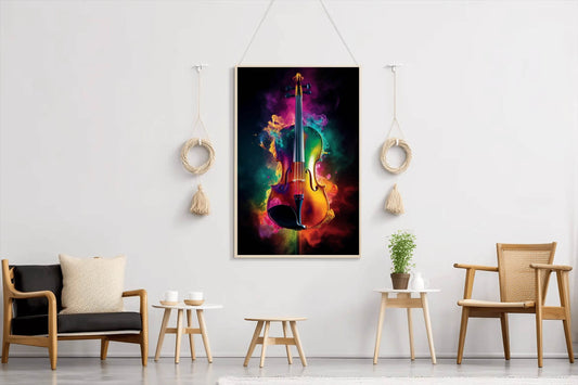 Jackson Metallic Guitar Wall Art - beink online art store