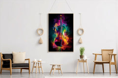 Jackson Metallic Guitar Wall Art