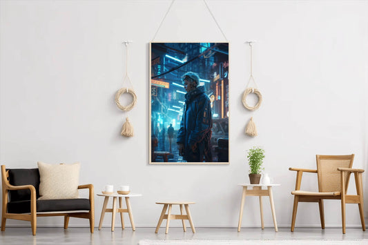 Anime Cyberpunk Wall Art - beink online art store